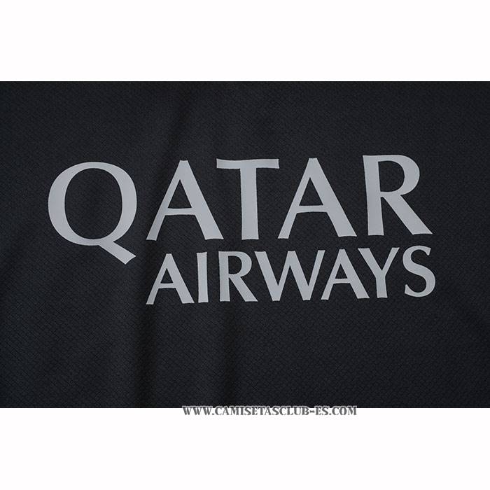 Chandal del Paris Saint-Germain Jordan 25-26 Manga Corta Negro - Pantalon Corto